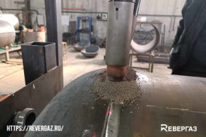 Сварочный шов газгольдера Ревергаз фото 4